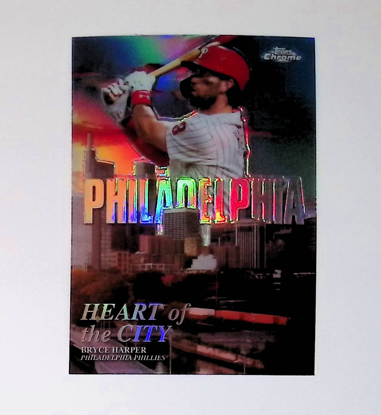 Bryce Harper 2022 Topps Chrome Heart of the City "Philadelphia" #HOC-1 - LoCo Collectables