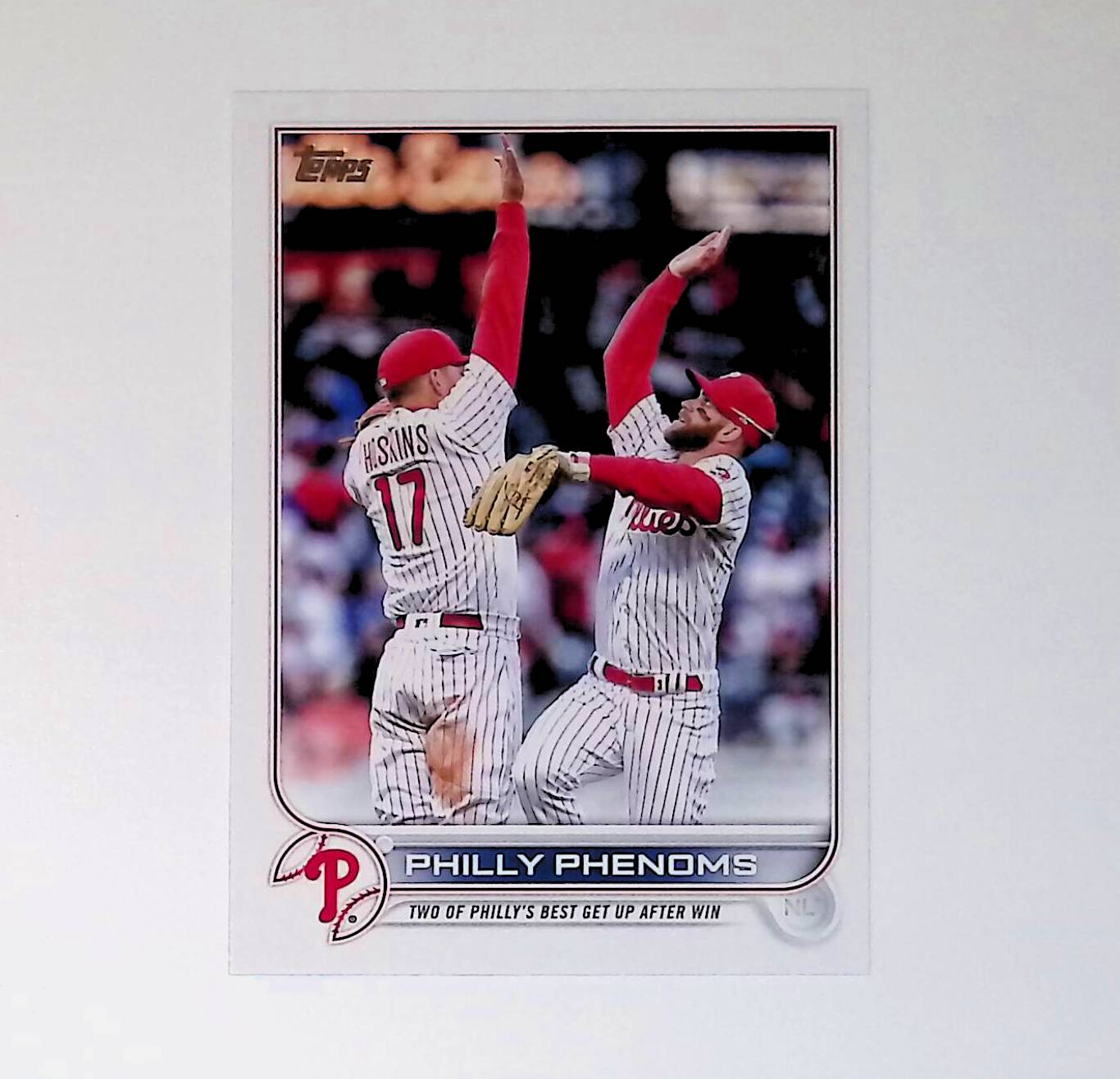 Bryce Harper, Rhys Hoskins "Philly Phenoms" 2022 Topps Update #US112 - LoCo Collectables