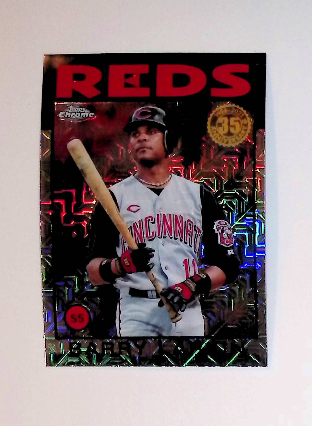 Barry Larkin 2021 Topps '86 Topps Silver Pack Chrome #86TC-5 - LoCo Collectables