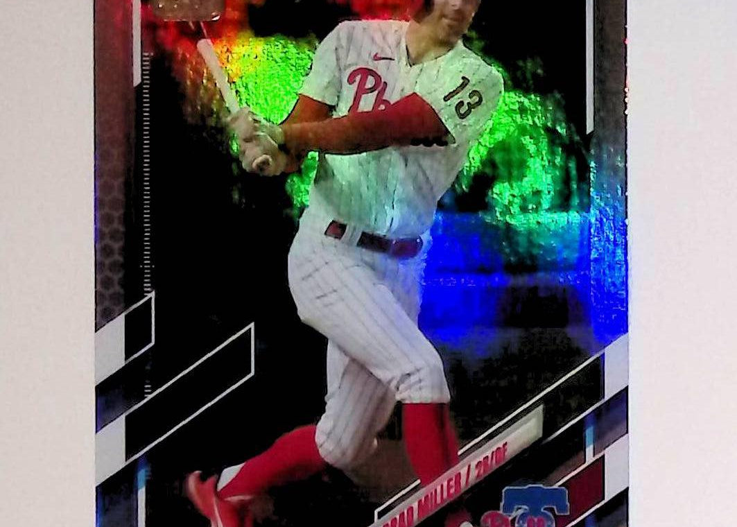 Brad Miller 2021 Topps Update Rainbow Foil #US201 - LoCo Collectables