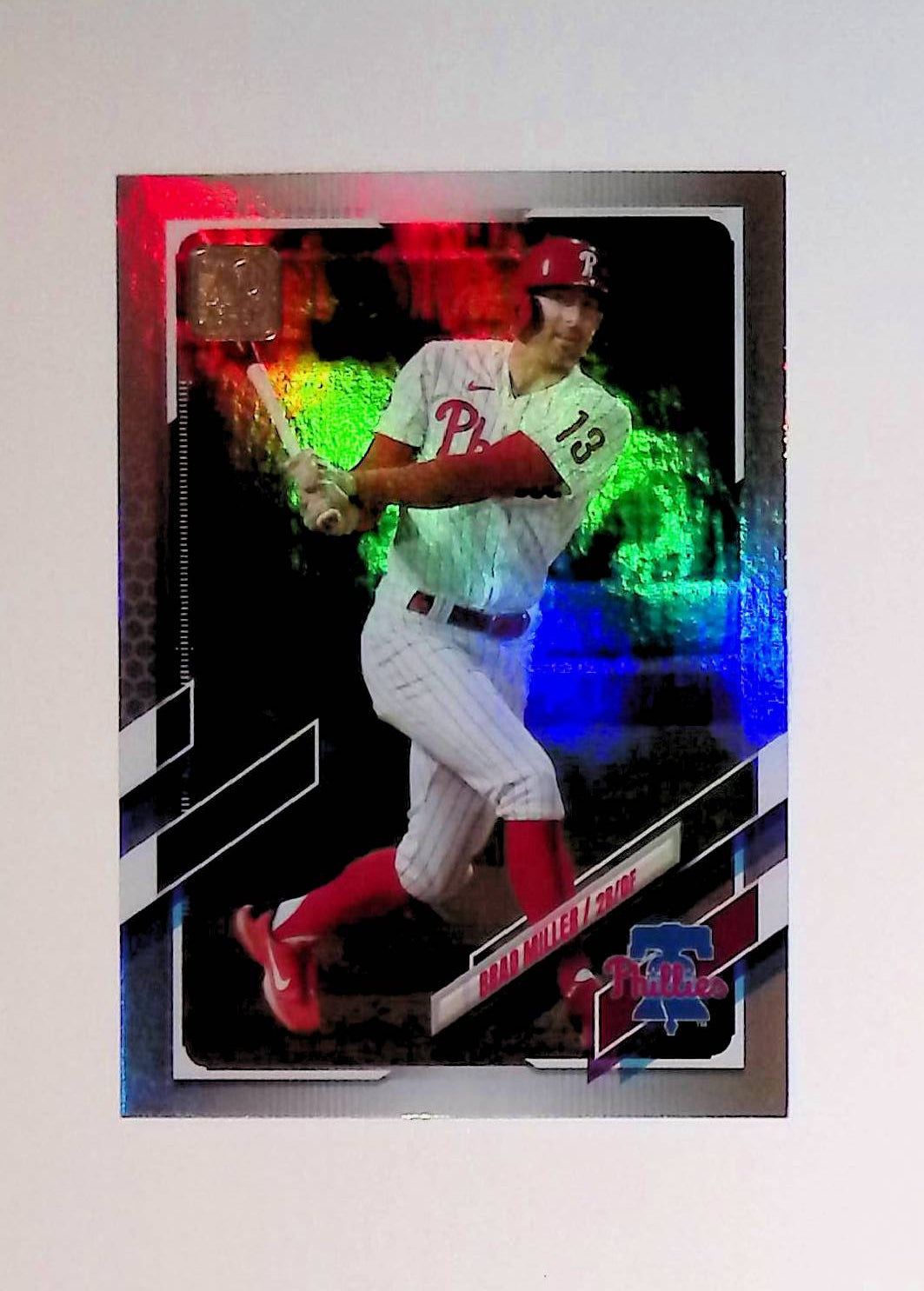 Brad Miller 2021 Topps Update Rainbow Foil #US201 - LoCo Collectables