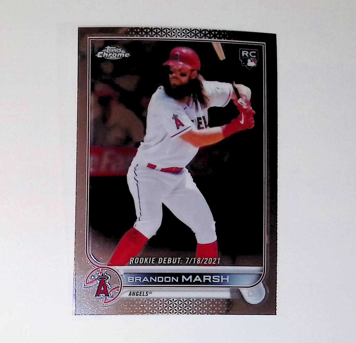 Brandon Marsh 2022 Topps Chrome Update #USC188 (Rookie Card) - LoCo Collectables