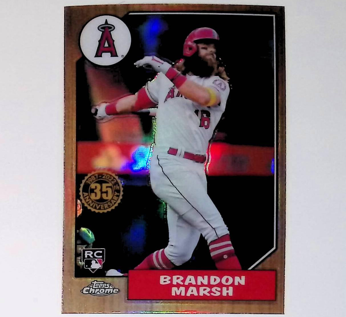 Brandon Marsh 2022 Topps Chrome '87 Topps #87BC-18 (Rookie Card) - LoCo Collectables