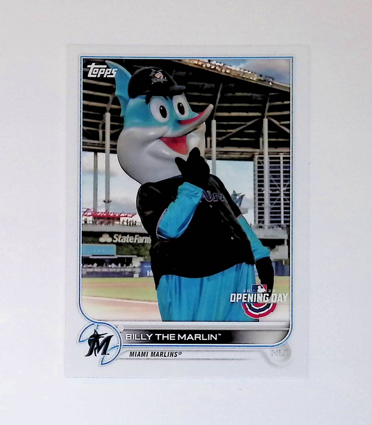 Billy the Marlin 2022 Topps Opening Day Mascots #M-11 - LoCo Collectables