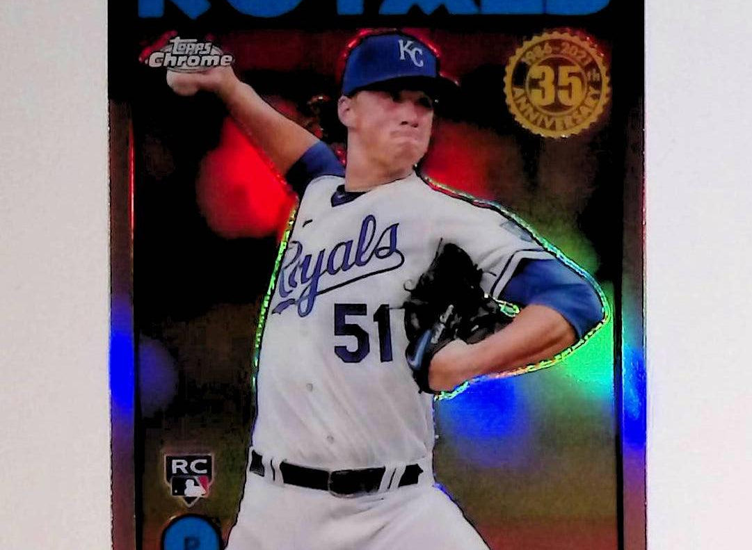 Brady Singer 2021 Topps Chrome '86 Topps #86BC-25 (Rookie Card) - LoCo Collectables