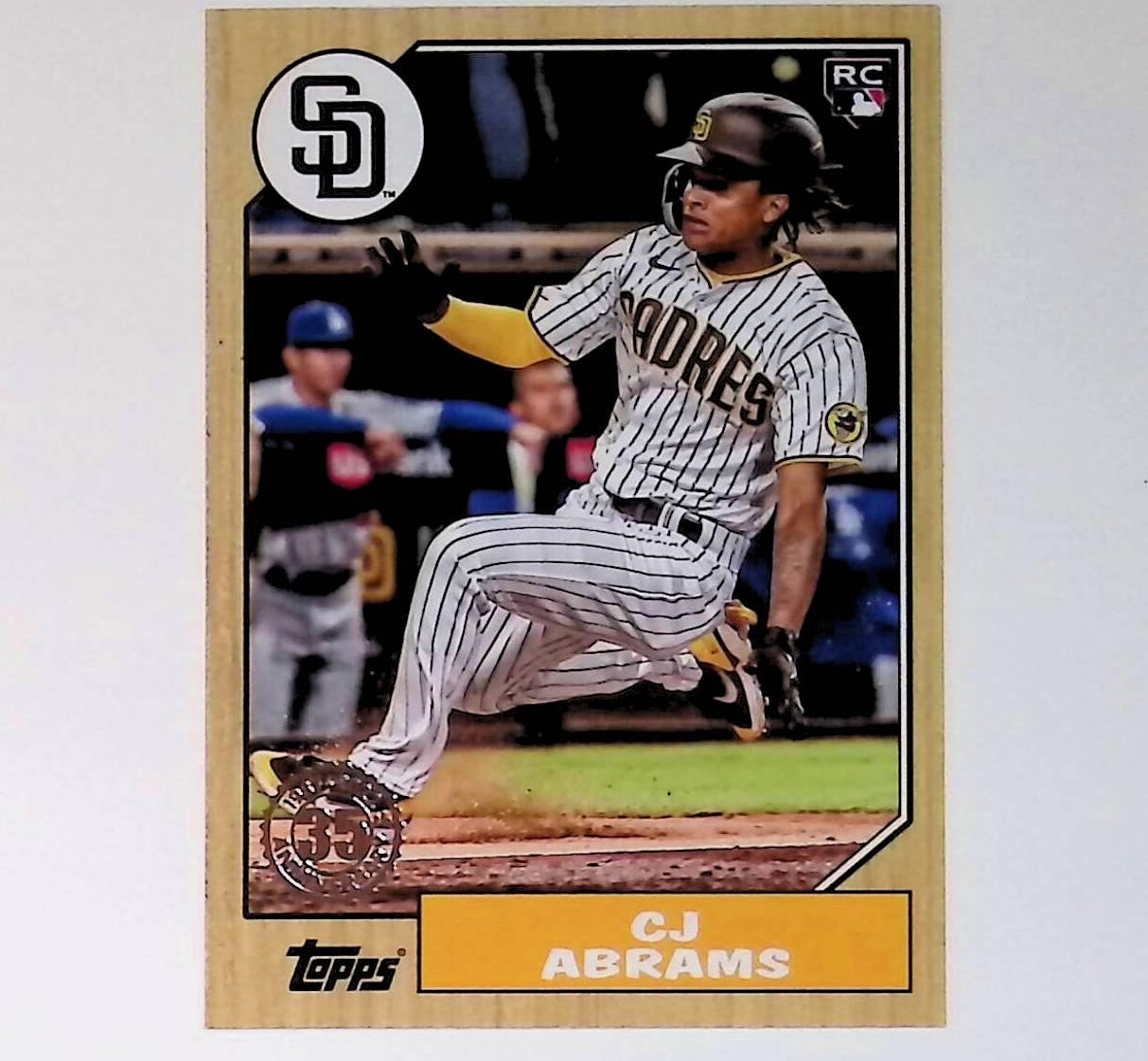 CJ Abrams 2022 Topps Update '87 Topps #87TBU-10 (Rookie Card) - LoCo Collectables
