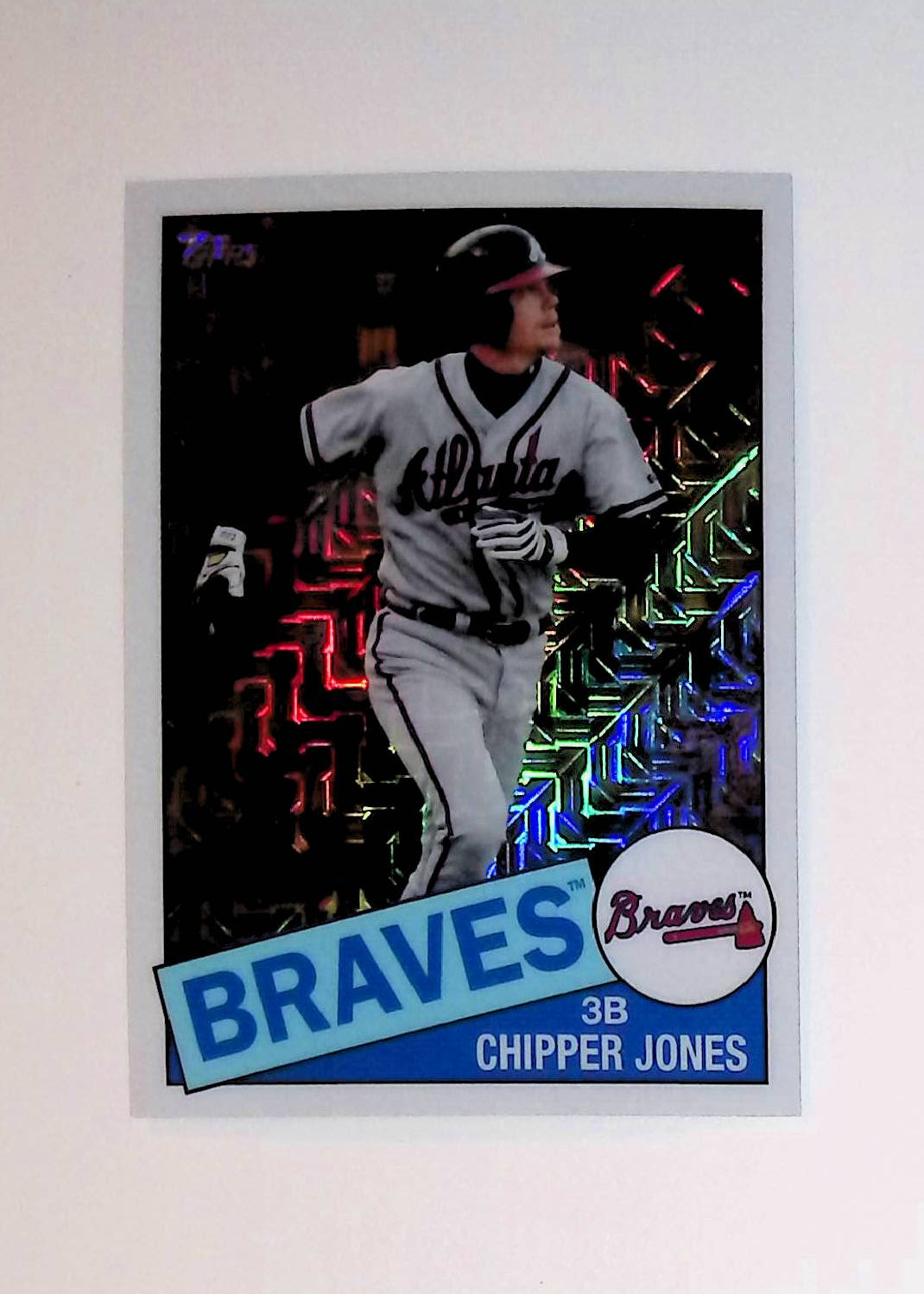 Chipper Jones 2020 Topps '85 Topps Silver Pack Chrome #85TC-3 - LoCo Collectables