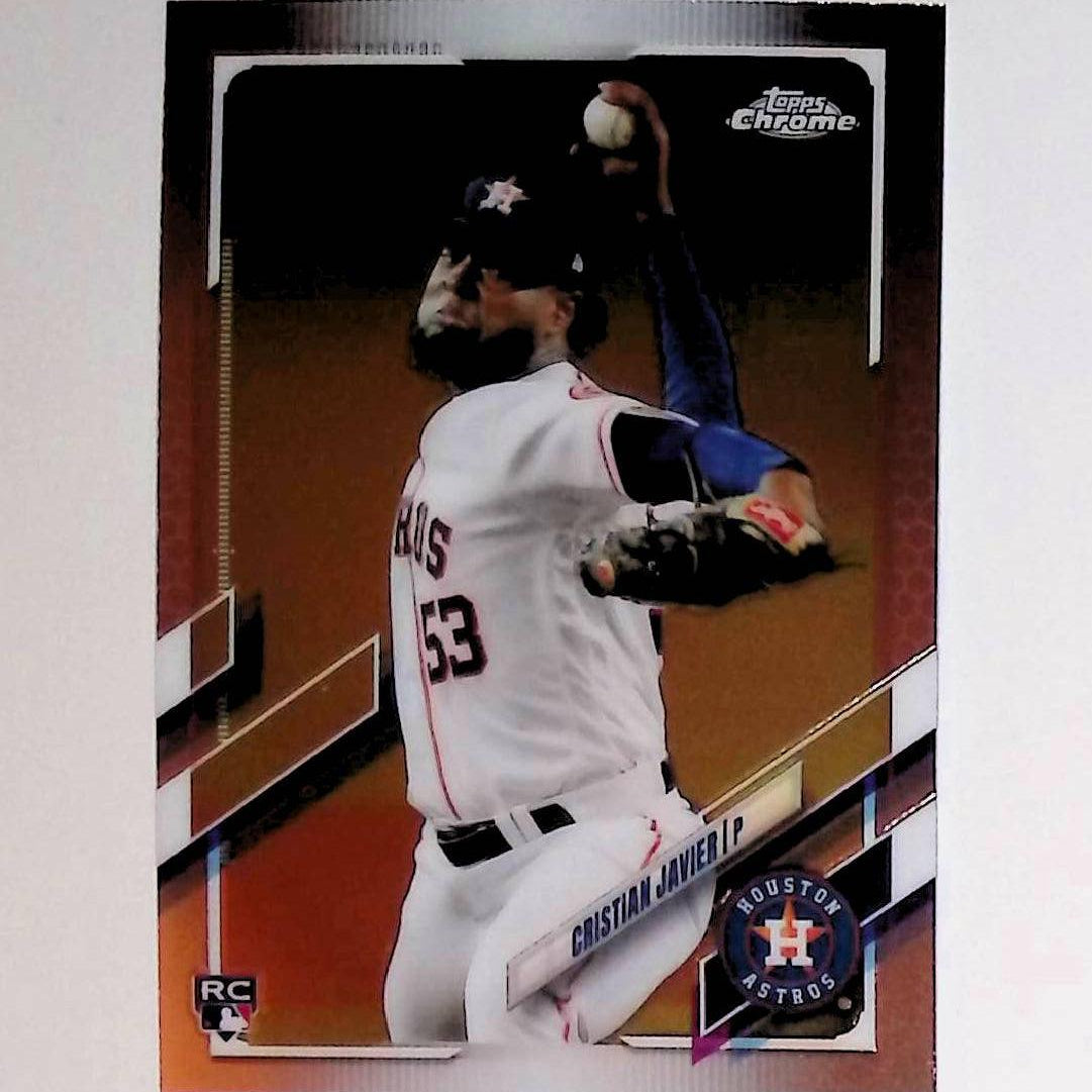 Cristian Javier 2021 Topps Chrome #92 (Rookie Card) - LoCo Collectables