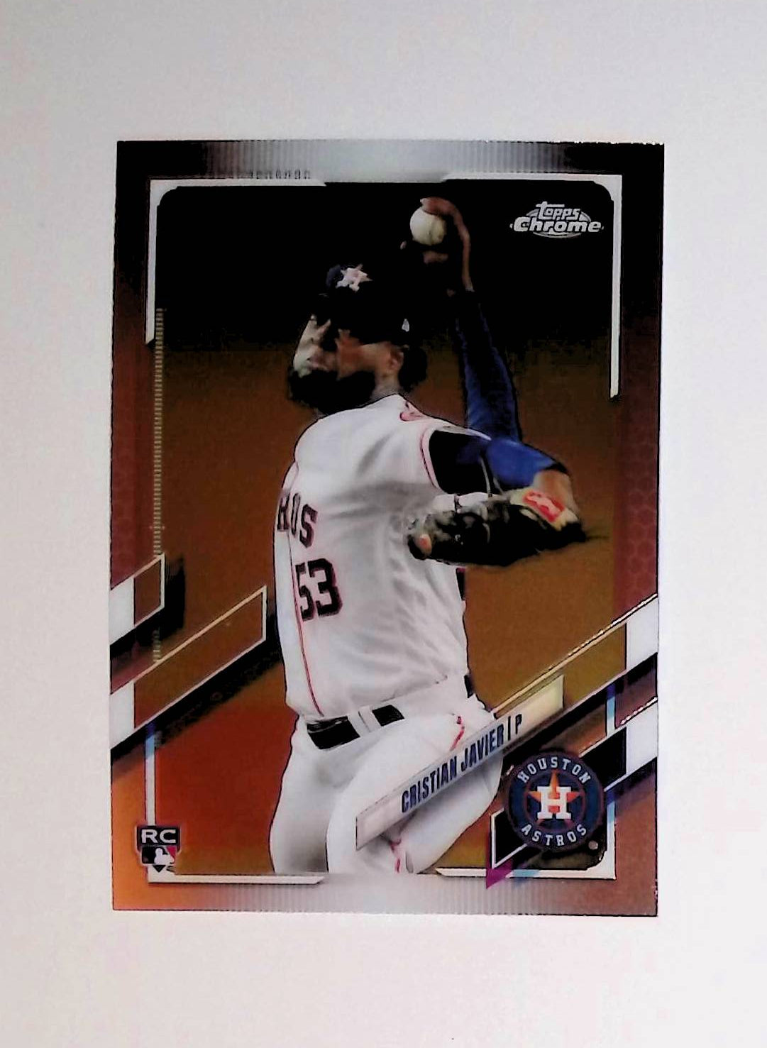 Cristian Javier 2021 Topps Chrome #92 (Rookie Card) - LoCo Collectables