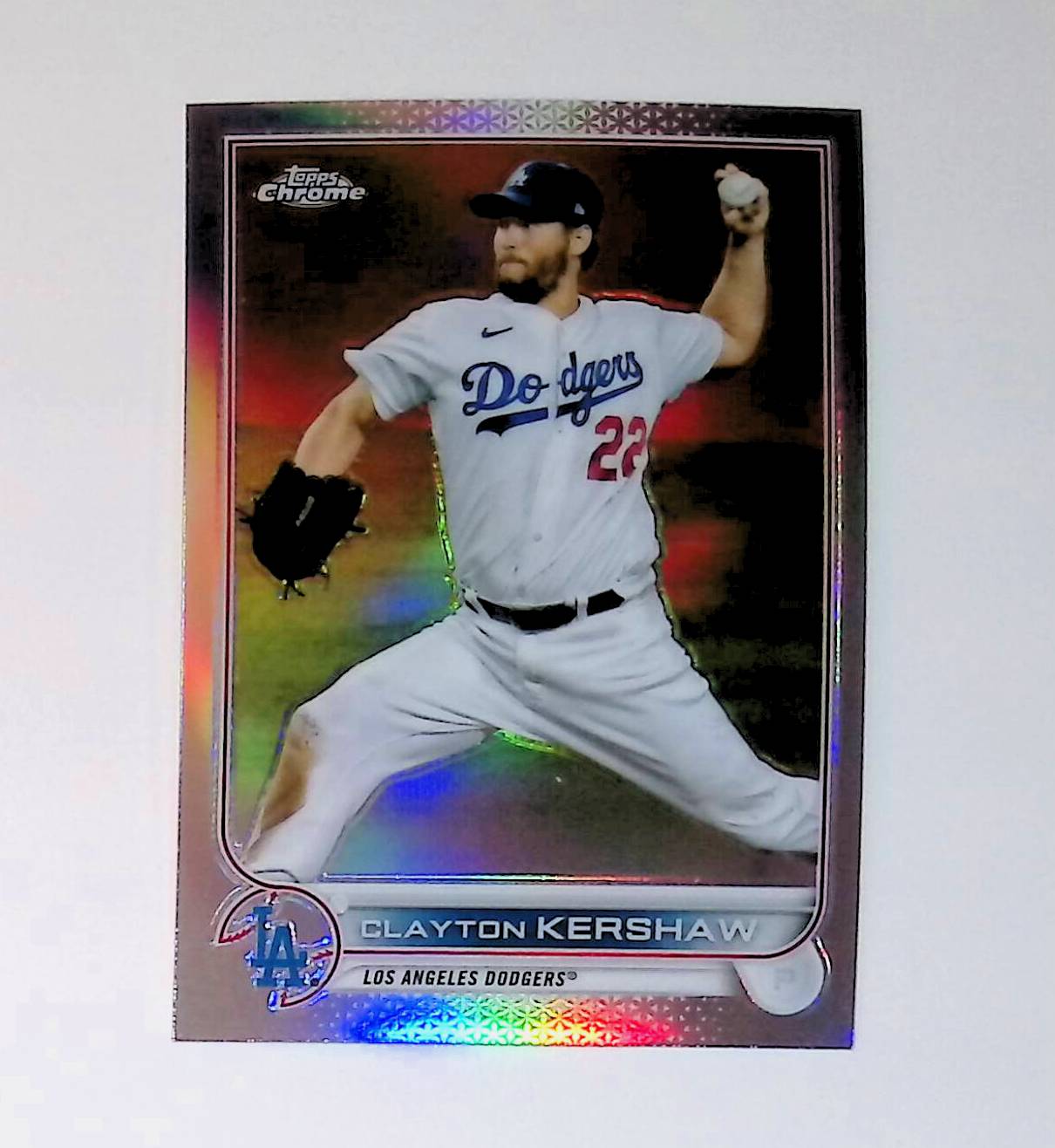 Clayton Kershaw 2022 Topps Chrome Refractors #183 - LoCo Collectables