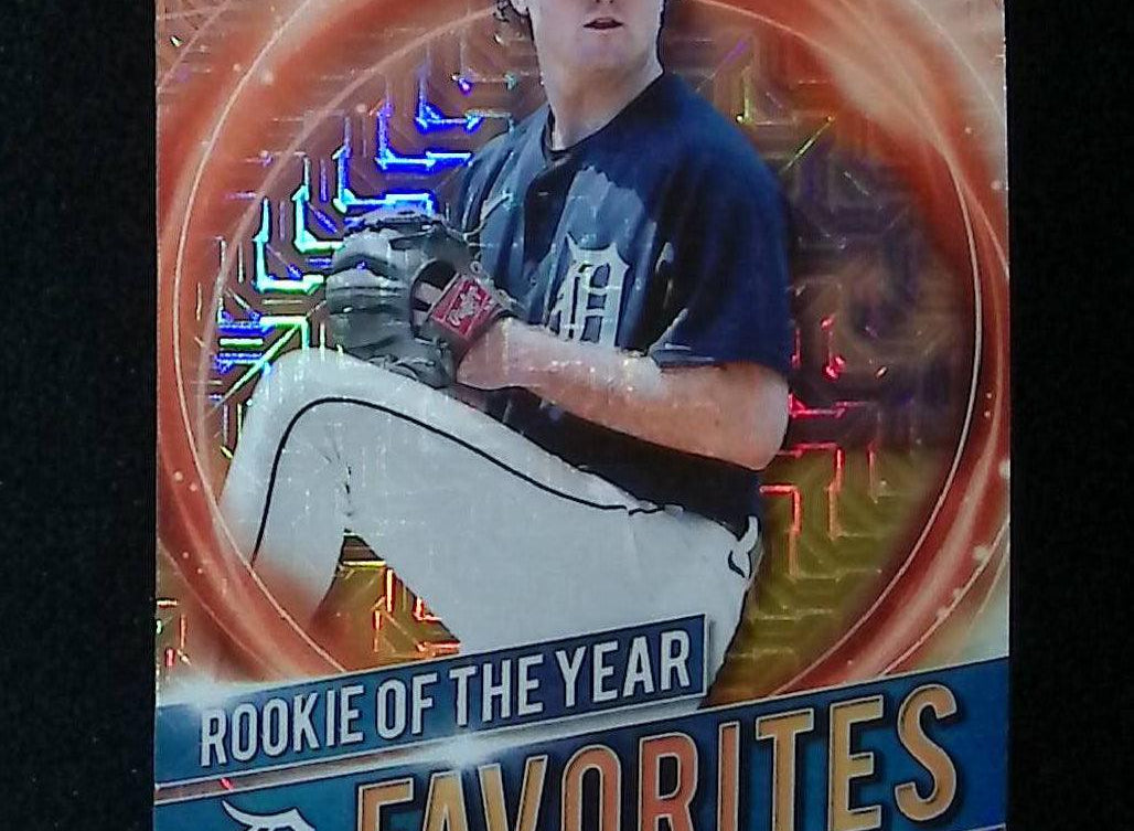 Casey Mize 2021 Bowman Chrome Rookie of the Year Favorites Mega Box Refactors #RRY-CM (Rookie Card) - LoCo Collectables