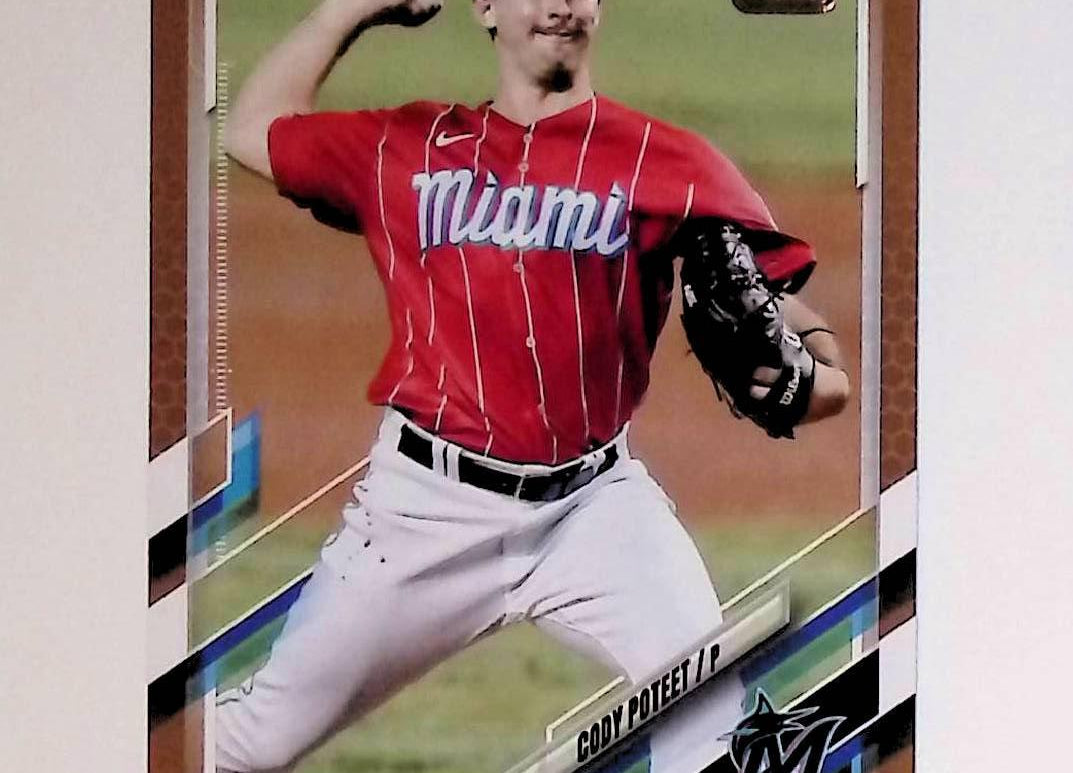 2021 Topps Update Gold #US108 Cody Poteet Rookie - LoCo Collectables