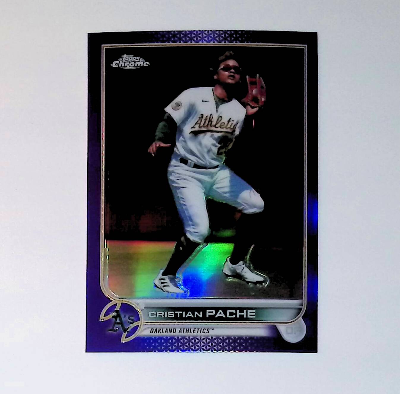 Cristian Pache 2022 Topps Chrome Update Purple Refractors #USC174 - LoCo Collectables