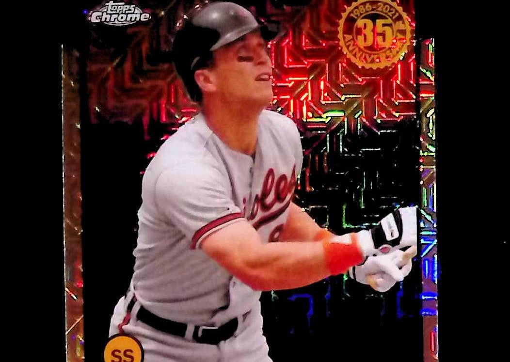 Cal Ripken Jr. 2021 Topps '86 Topps Silver Pack Chrome Refractor #86BC-41 - LoCo Collectables