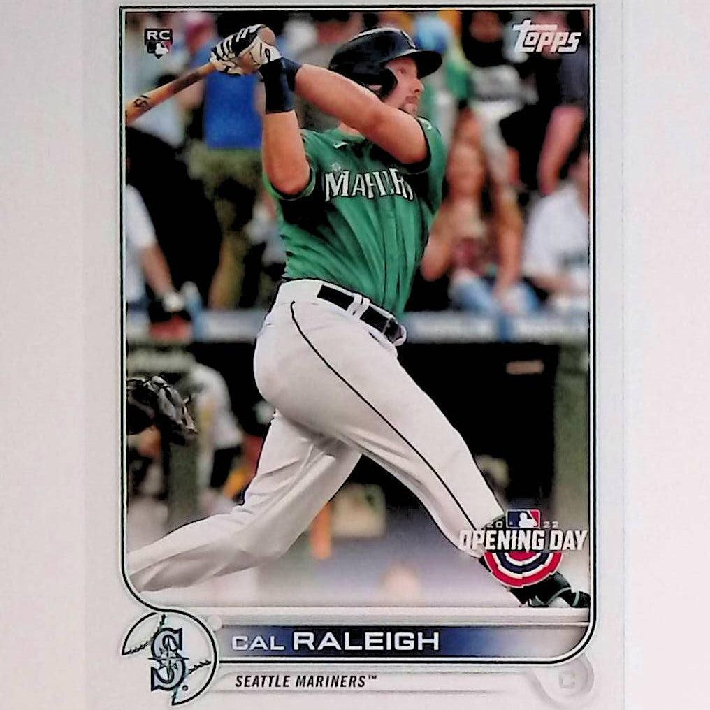 Cal Raleigh 2022 Topps Opening Day #124 (Rookie Card) - LoCo Collectables