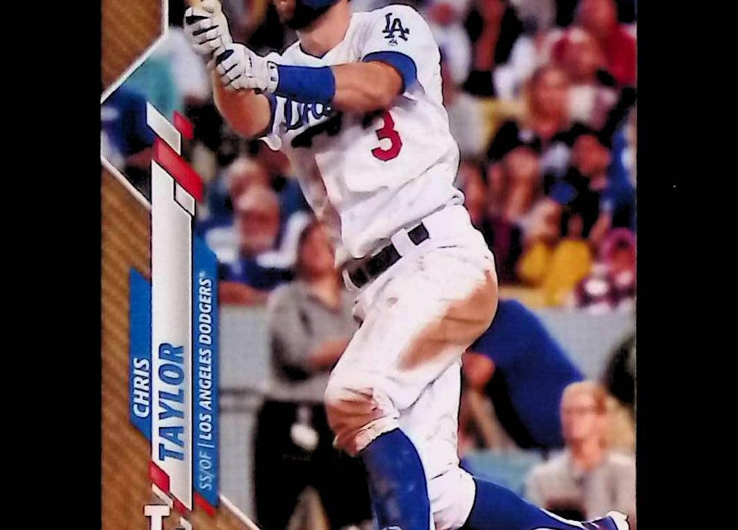 Chris Taylor 2020 Topps Gold Parallel #416, 275 /2020 - LoCo Collectables