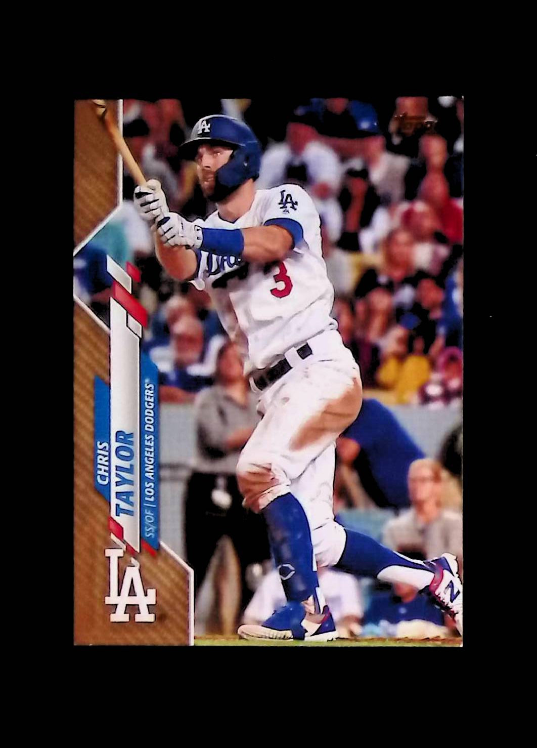 Chris Taylor 2020 Topps Gold Parallel #416, 275 /2020 - LoCo Collectables