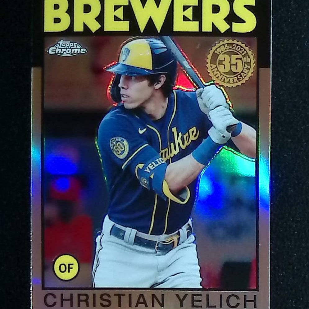 Christian Yelich 2021 Topps Chrome '86 Topps #86BC-7 - LoCo Collectables