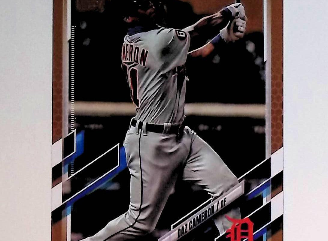 Daz Cameron 2021 Topps Gold Parallel #441 (Rookie Card) 1880/2021 - LoCo Collectables