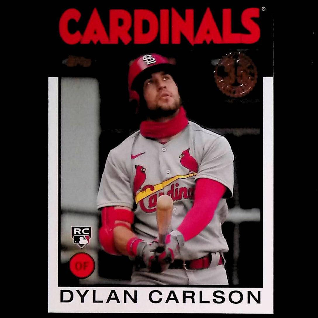 Dylan Carlson 2021 Topps '86 Topps #86B-83 (Rookie Card) - LoCo Collectables