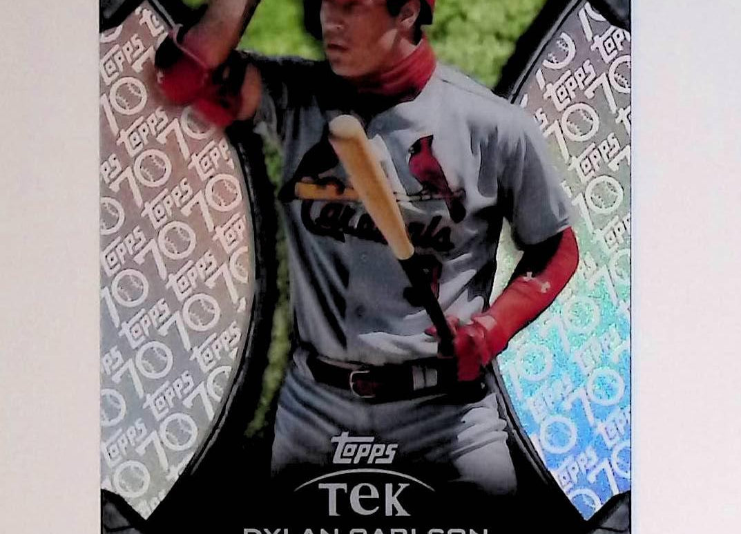 Dylan Carlson 2021 Topps Update Tek 70th Anniversary #TTA-21 (Rookie Card) - LoCo Collectables
