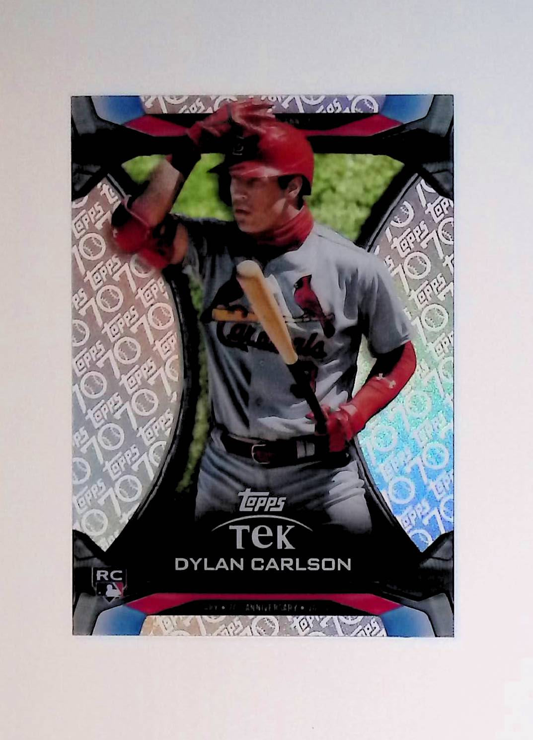 Dylan Carlson 2021 Topps Update Tek 70th Anniversary #TTA-21 (Rookie Card) - LoCo Collectables