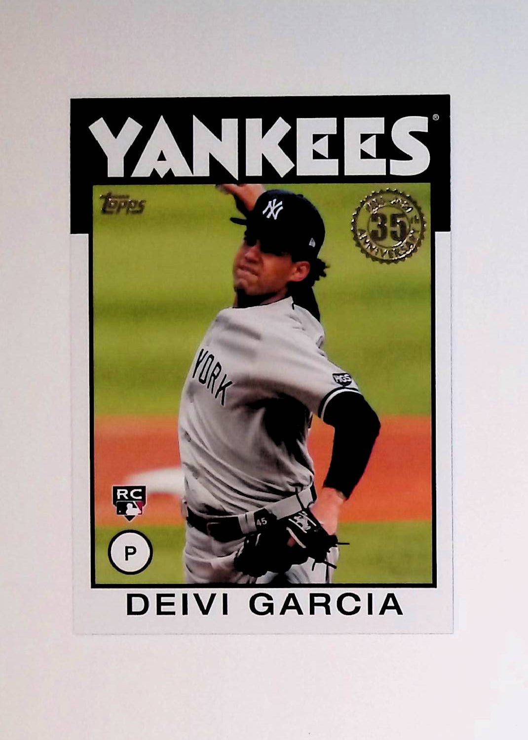 Deivi Garcia 2021 Topps '86 Topps #86B-25 (Rookie Card) - LoCo Collectables