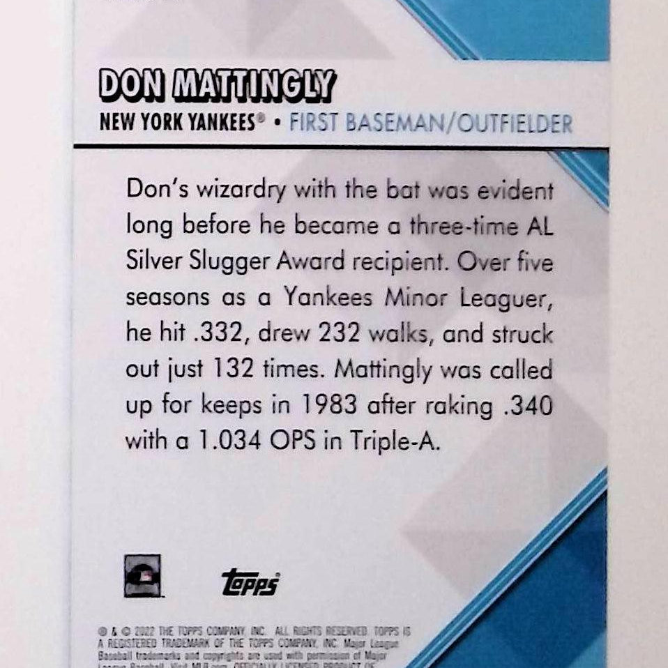 Don Mattingly 2022 Topps Welcome to the Show #WTTS-37 - LoCo Collectables