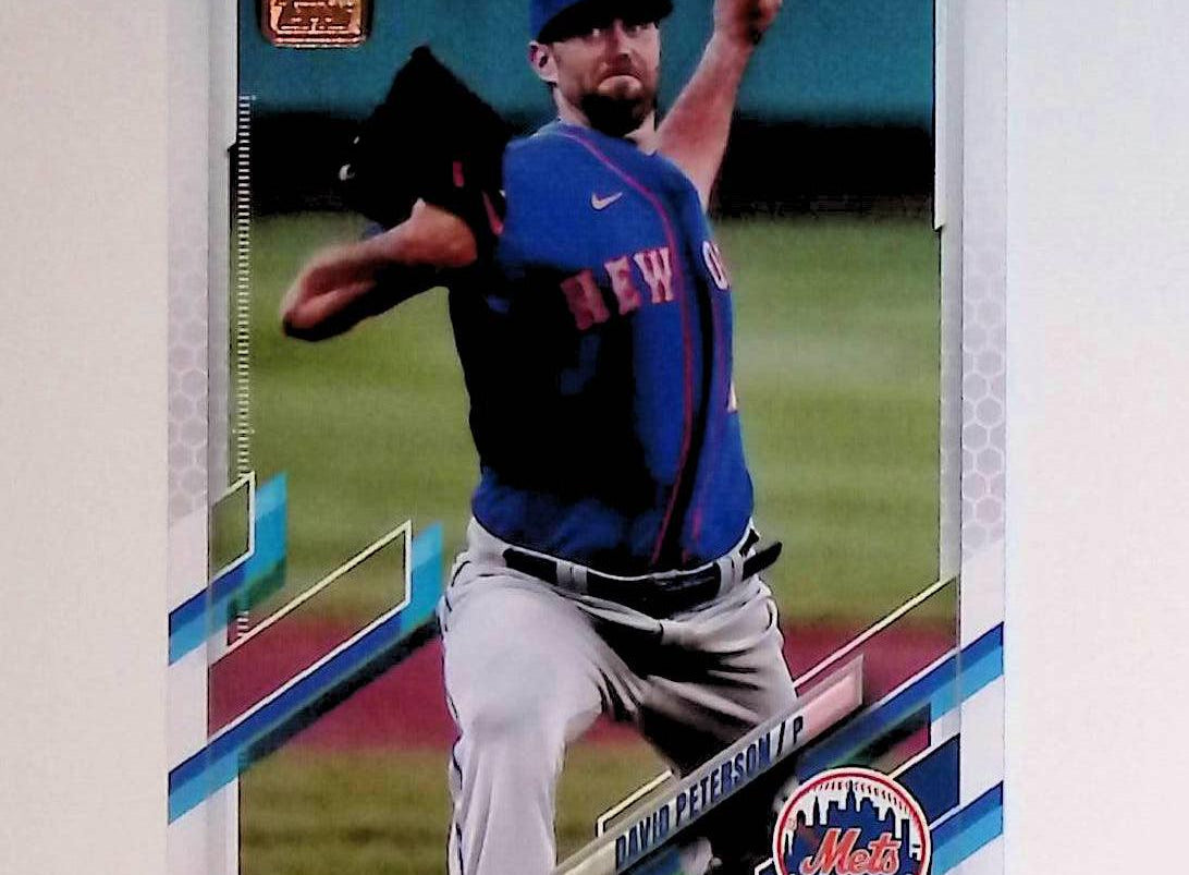 2021 Topps #78 David Peterson Rookie - LoCo Collectables