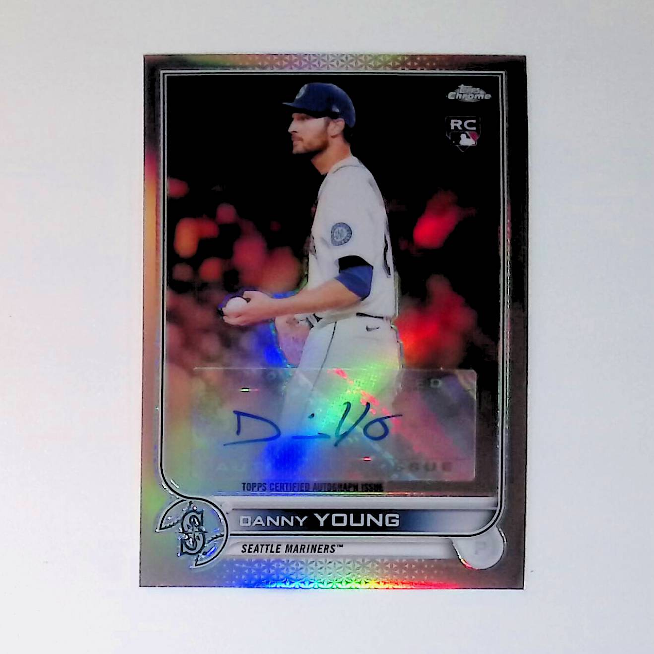 Danny Young 2022 Topps Chrome Update Autographs #AC-DY (Rookie Card) - LoCo Collectables