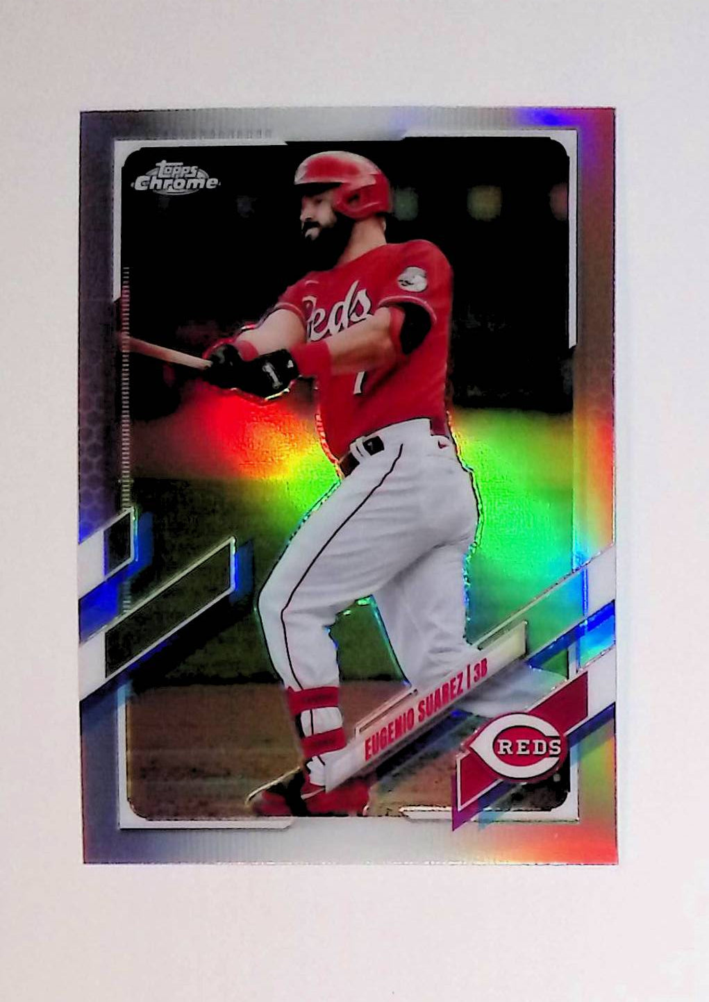 Eugenio Suarez 2021 Topps Chrome Refractors #145 - LoCo Collectables