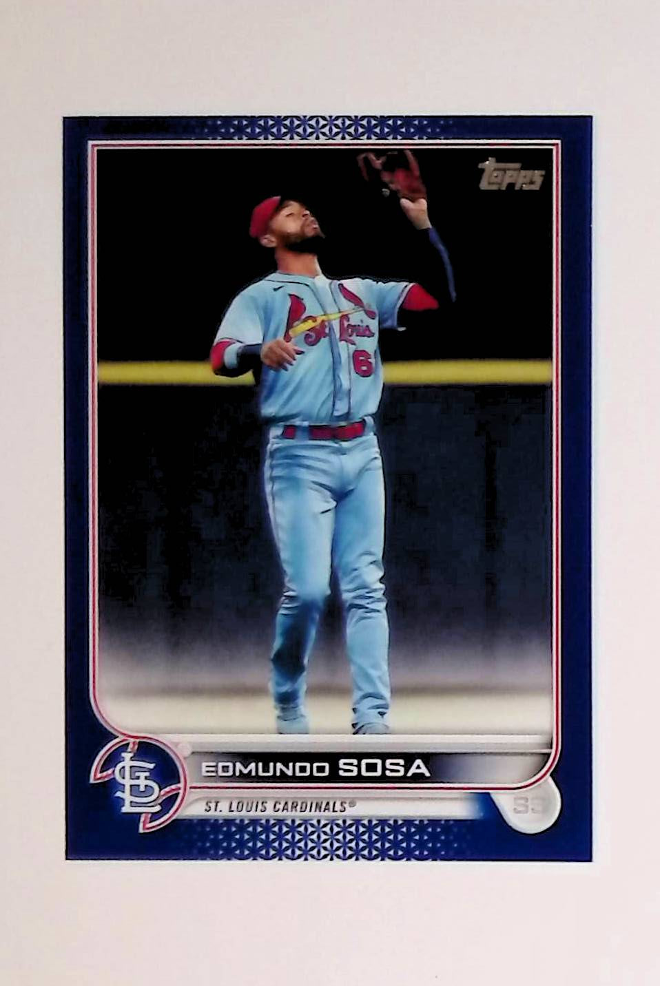 Edmundo Sosa 2022 Topps Royal Blue #565 - LoCo Collectables