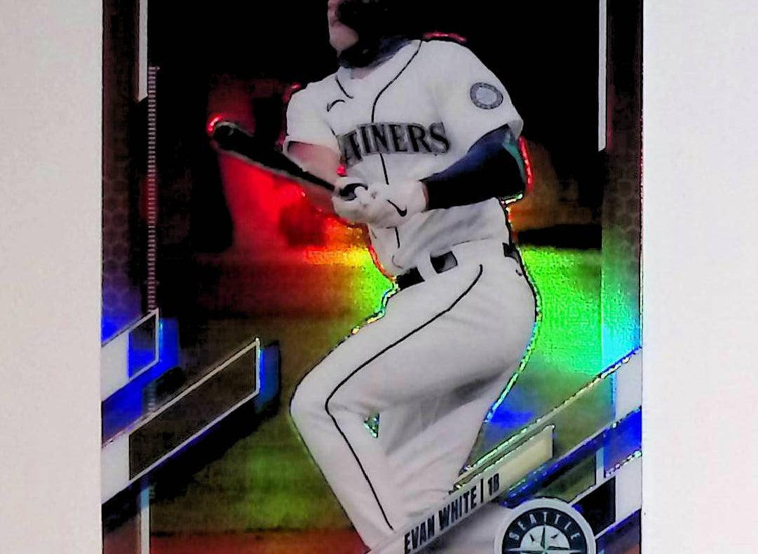 Evan White 2021 Topps Chrome Refractor #61 (Rookie Card) - LoCo Collectables