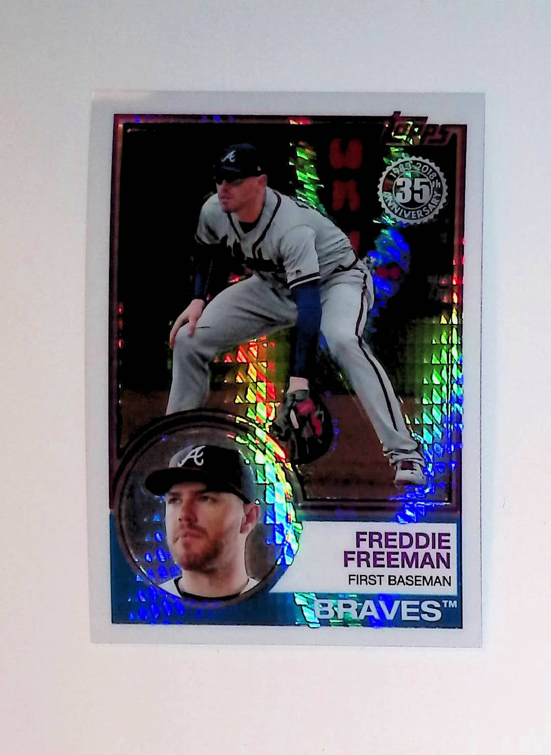 Freddie Freeman 2018 Topps '83 Topps Silver Pack Chrome #131 - LoCo Collectables