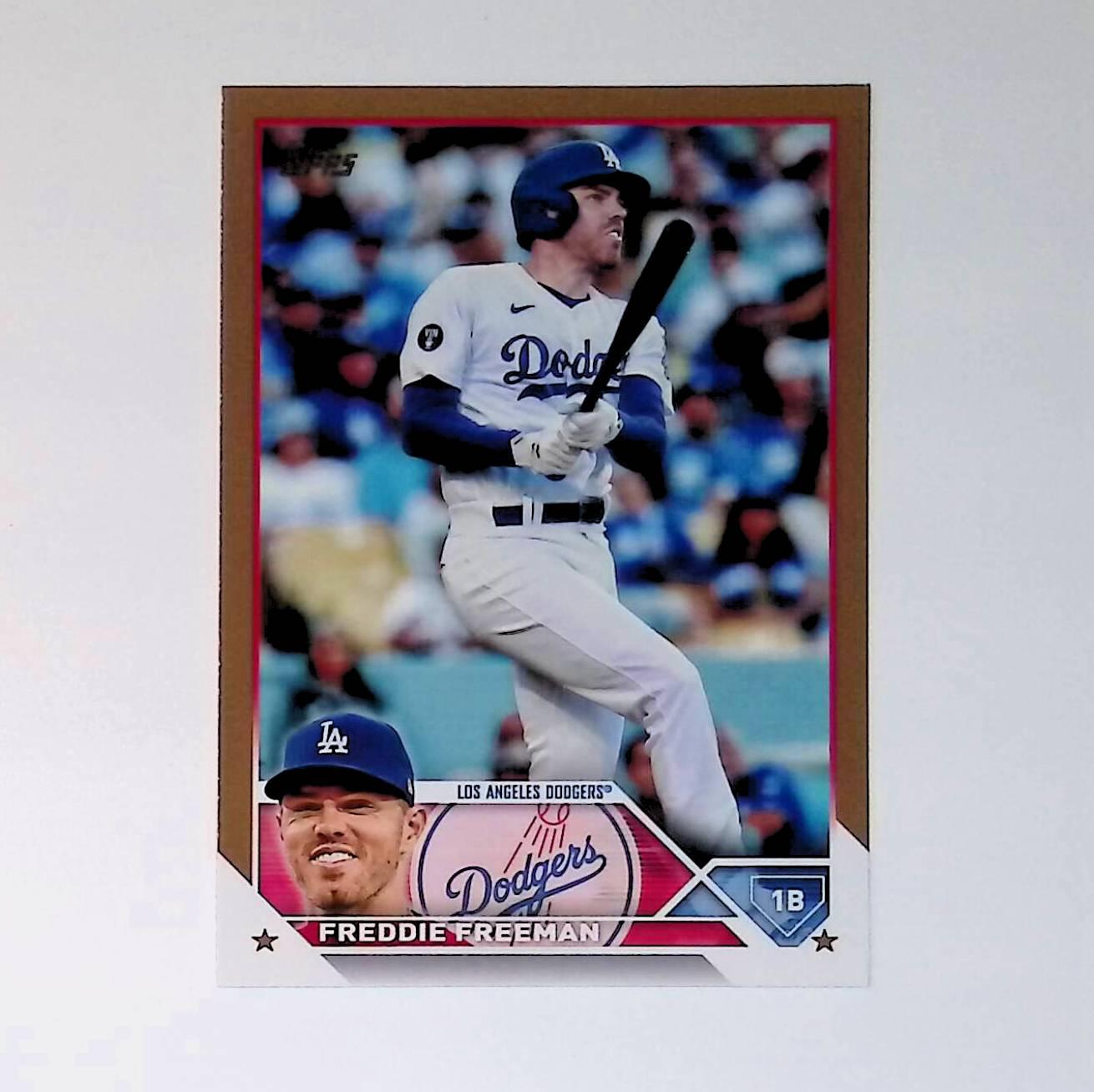 2023 Topps Gold #200 Freddie Freeman - LoCo Collectables