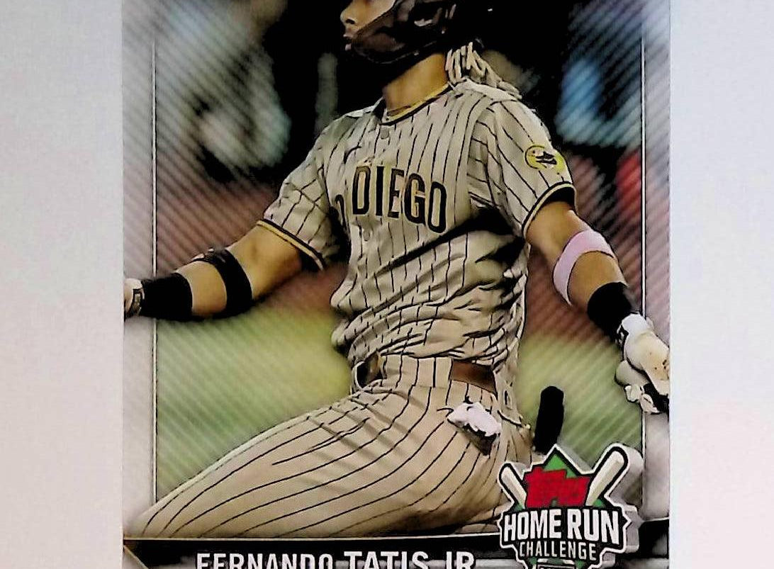 Fernando Tatis Jr 2021 Topps Home Run Challenge Code Cards #HRC-23 (Pinstripe Jersey, Unscratched) - LoCo Collectables