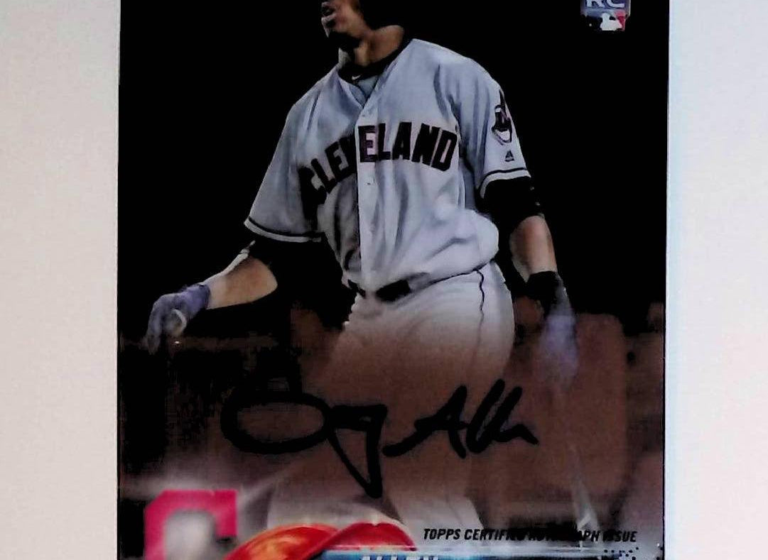 Greg Allen 2018 Topps Chrome Rookie Autographs #RA-GA (Rookie Card) - LoCo Collectables