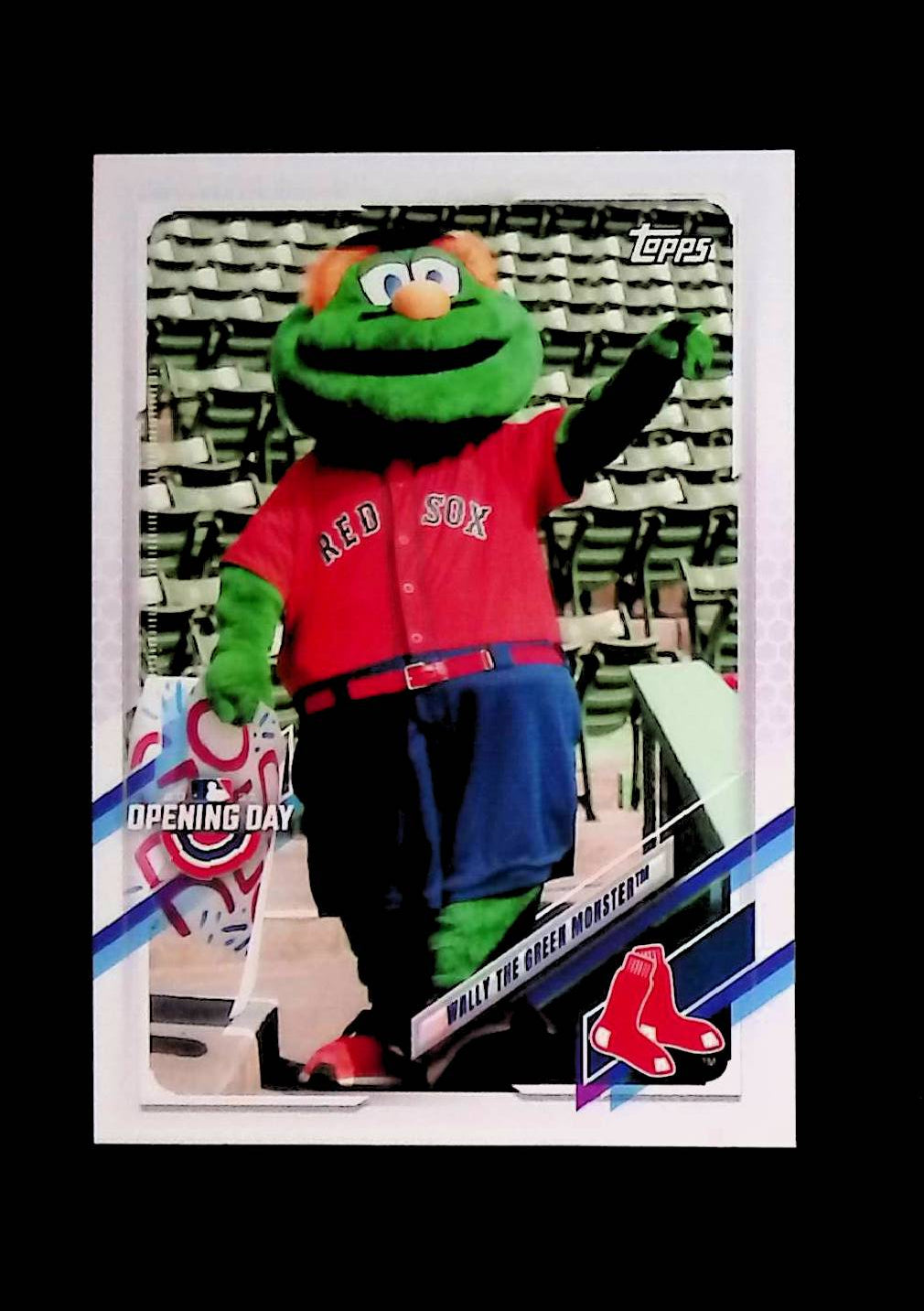 Wally The Green Monster 2021 Topps Opening Day Mascots #M-2 - LoCo Collectables