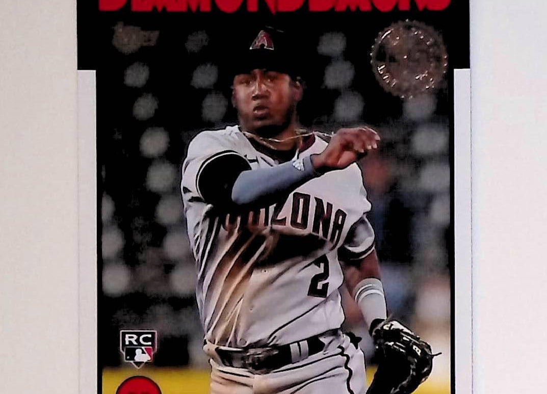 Geraldo Perdomo 2021 Topps Update '86 Topps #86B-43 (Rookie Card) - LoCo Collectables