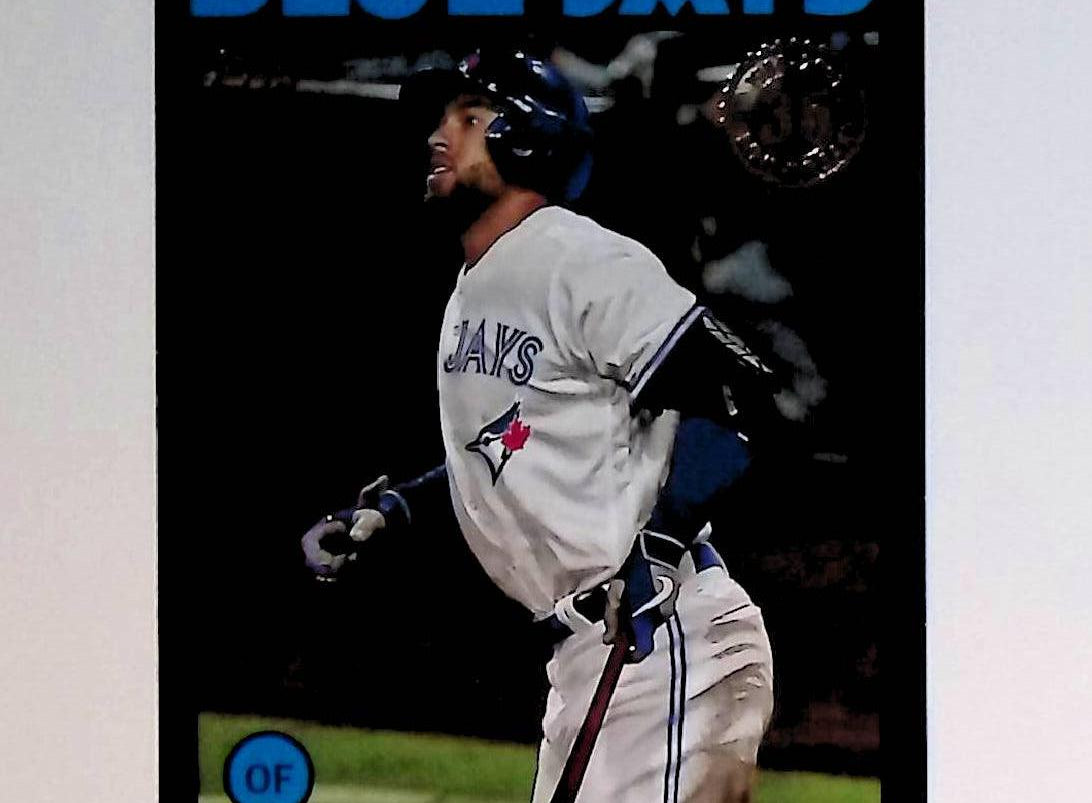 George Springer 2021 Topps '86 Topps Blue Border #86B-41 - LoCo Collectables