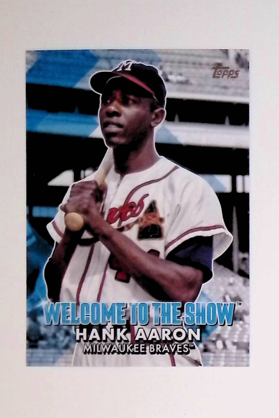 Hank Aaron 2022 Topps Welcome to the Show #WTTS-13 - LoCo Collectables