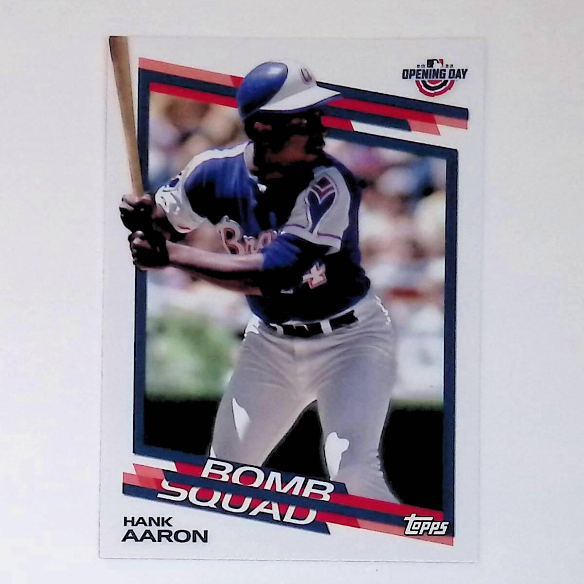 Hank Aaron 2022 Topps Opening Day Bomb Squad #BS-1 - LoCo Collectables