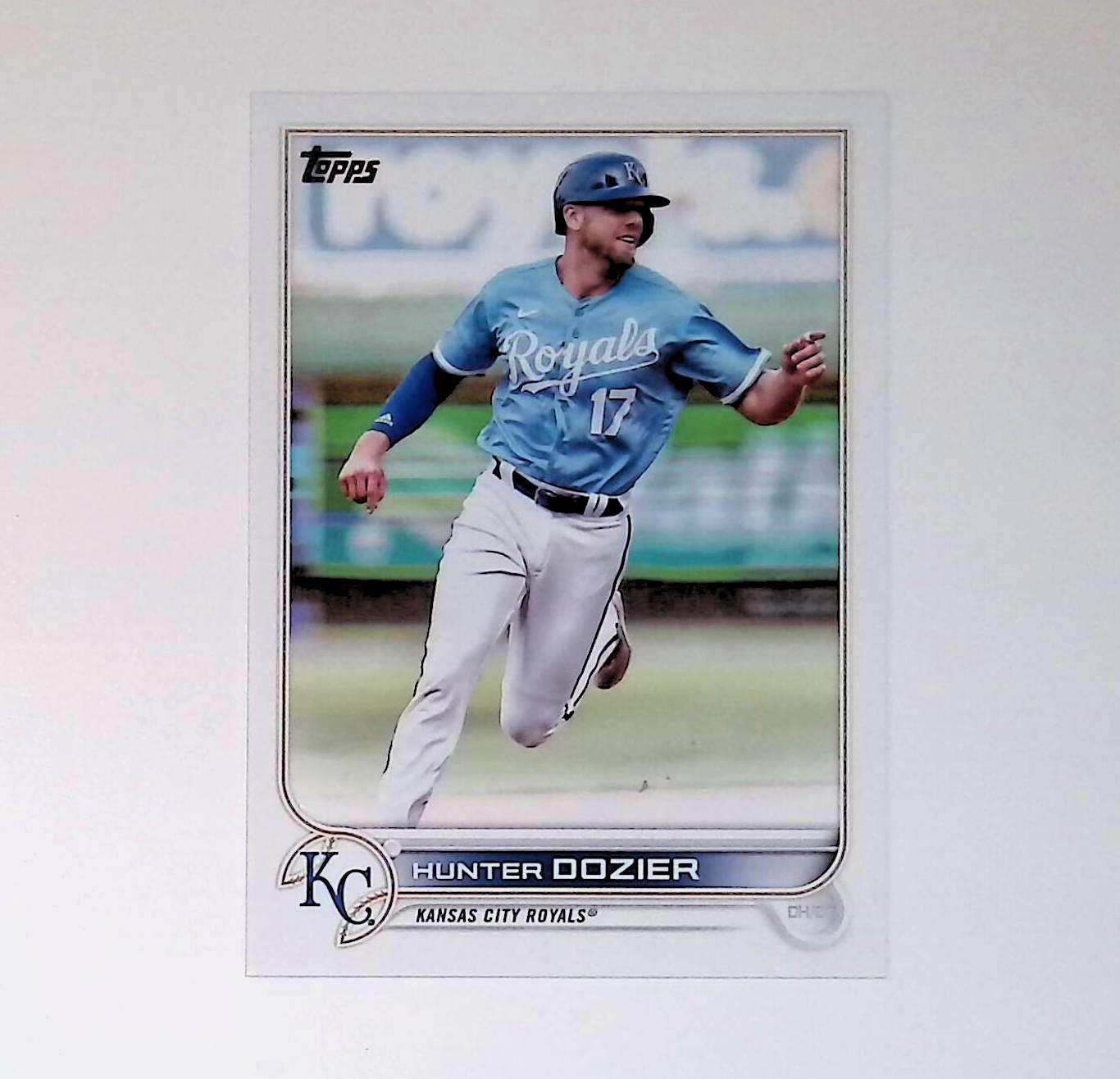 2022 Topps Update Advanced Stats #US184 Hunter Dozier - LoCo Collectables