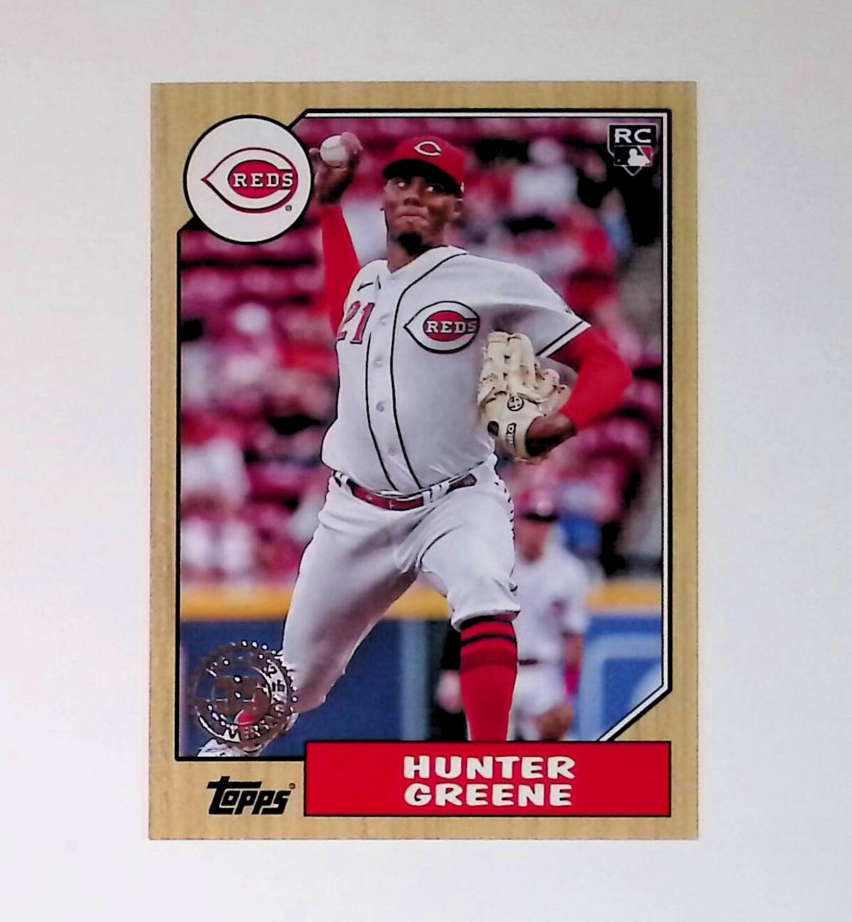 Hunter Greene 2022 Topps Update '87 Topps #87TBU-2 (Rookie Card) - LoCo Collectables