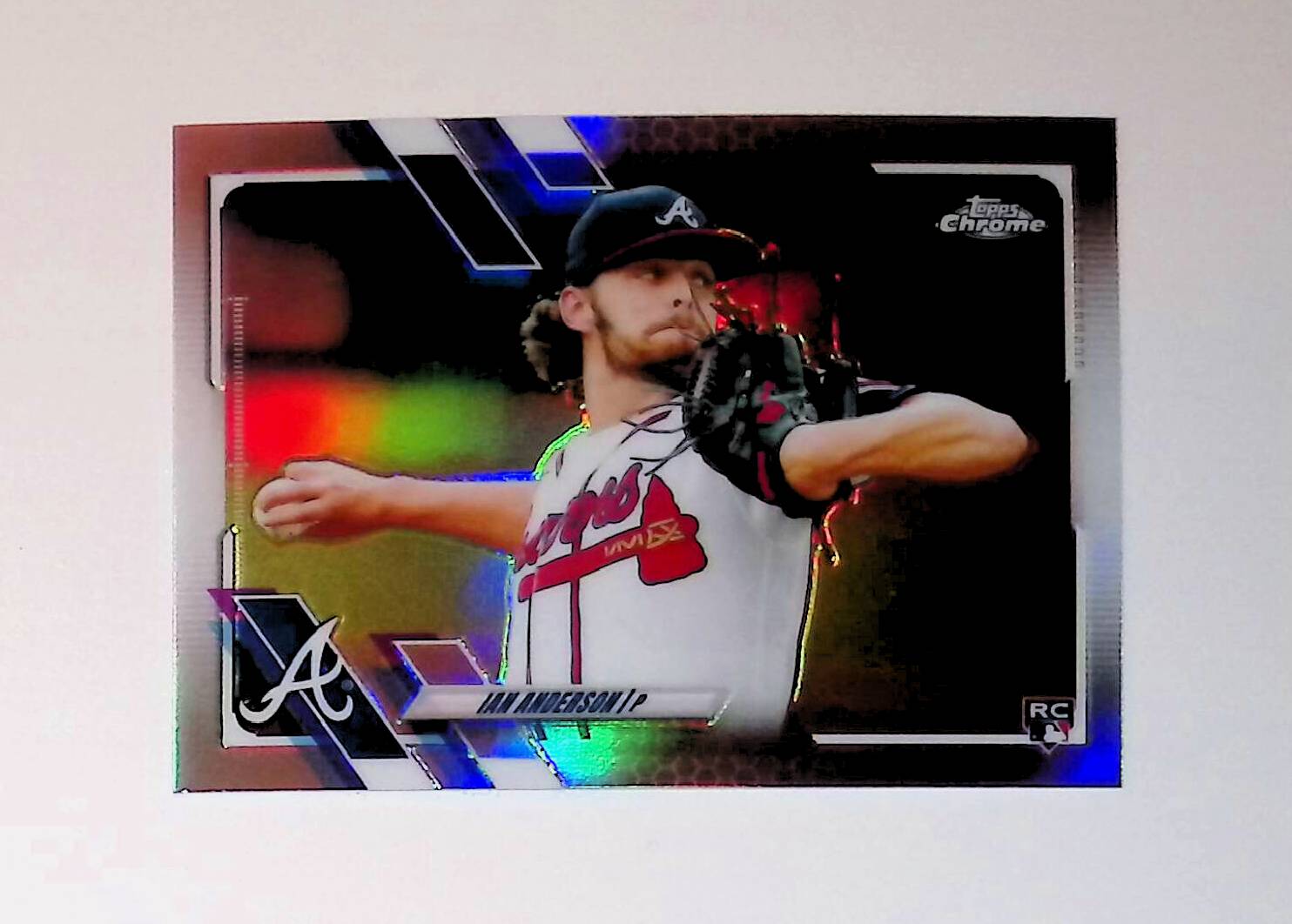 Ian Anderson 2021 Topps Chrome Refractor #6 (Rookie Card) - LoCo Collectables