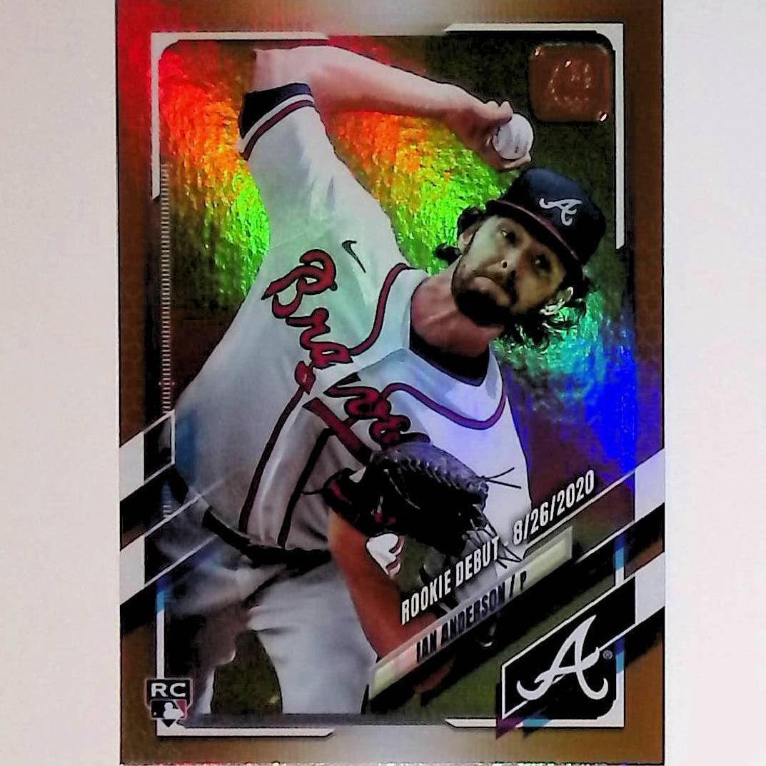 Ian Anderson 2021 Topps Update Gold Foil #US60 (Rookie Card) - LoCo Collectables