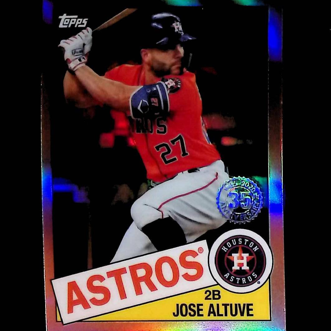 2020 Topps Chrome 1985 Topps #85TC-19 Jose Altuve - LoCo Collectables