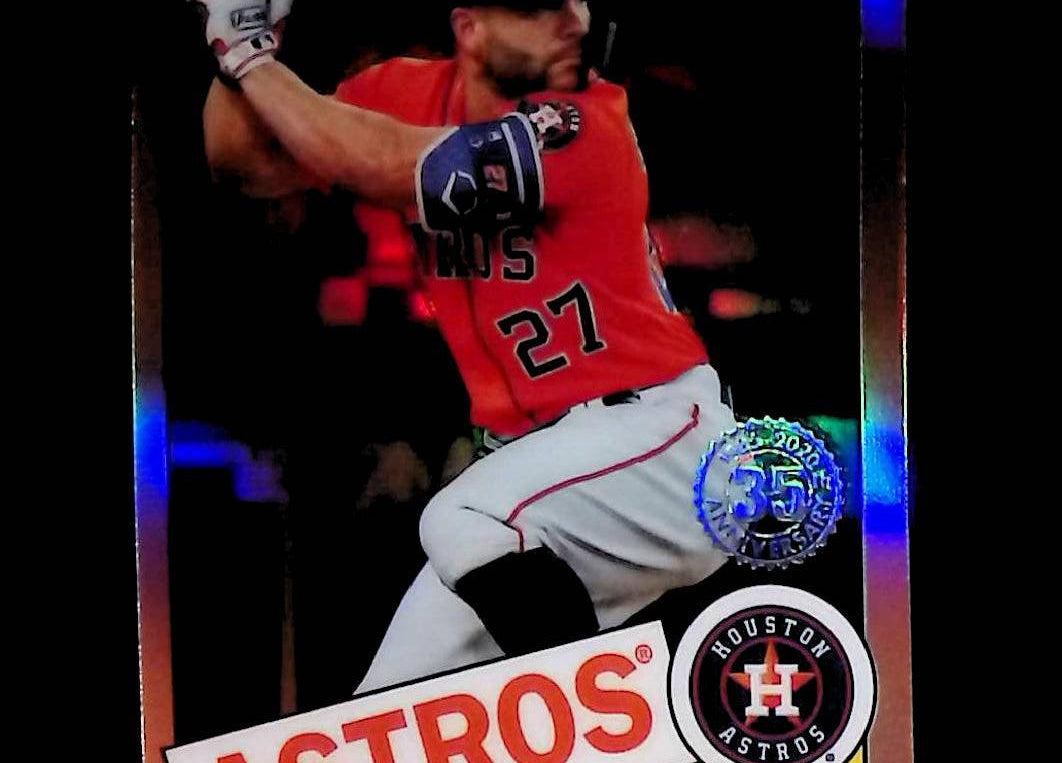 2020 Topps Chrome 1985 Topps #85TC-19 Jose Altuve - LoCo Collectables