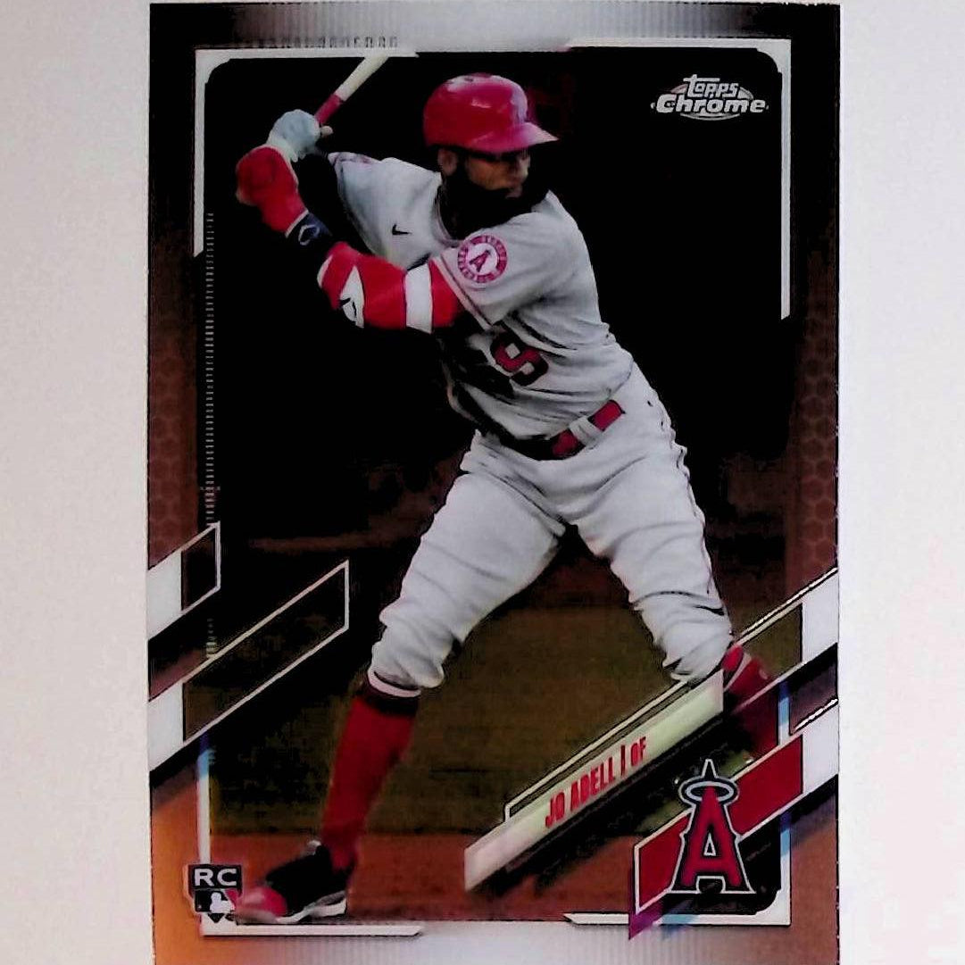 2021 Topps Chrome #142 Jo Adell Rookie - LoCo Collectables