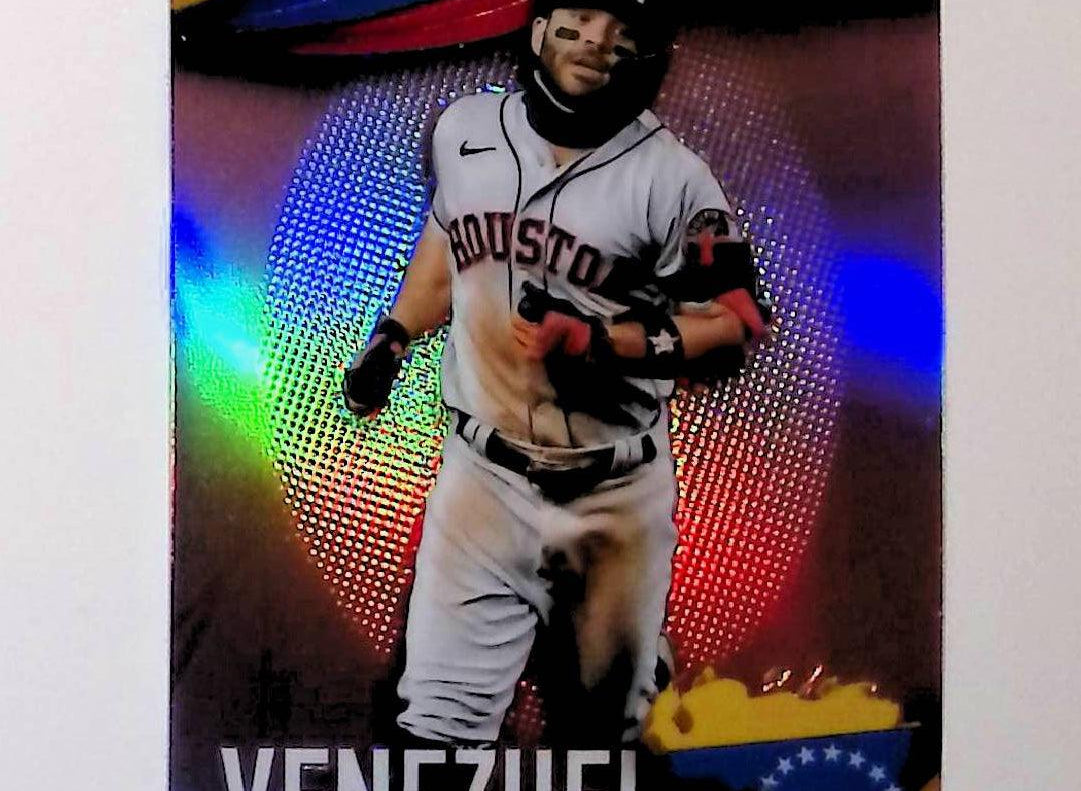 2021 Topps Chrome Beisbol #B-4 Jose Altuve - LoCo Collectables
